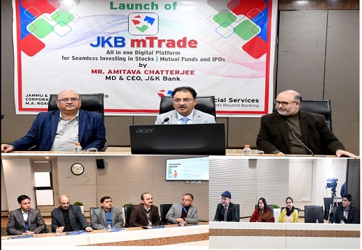 JKB  Financial Services Limited launches cutting-edge mobile trading a…