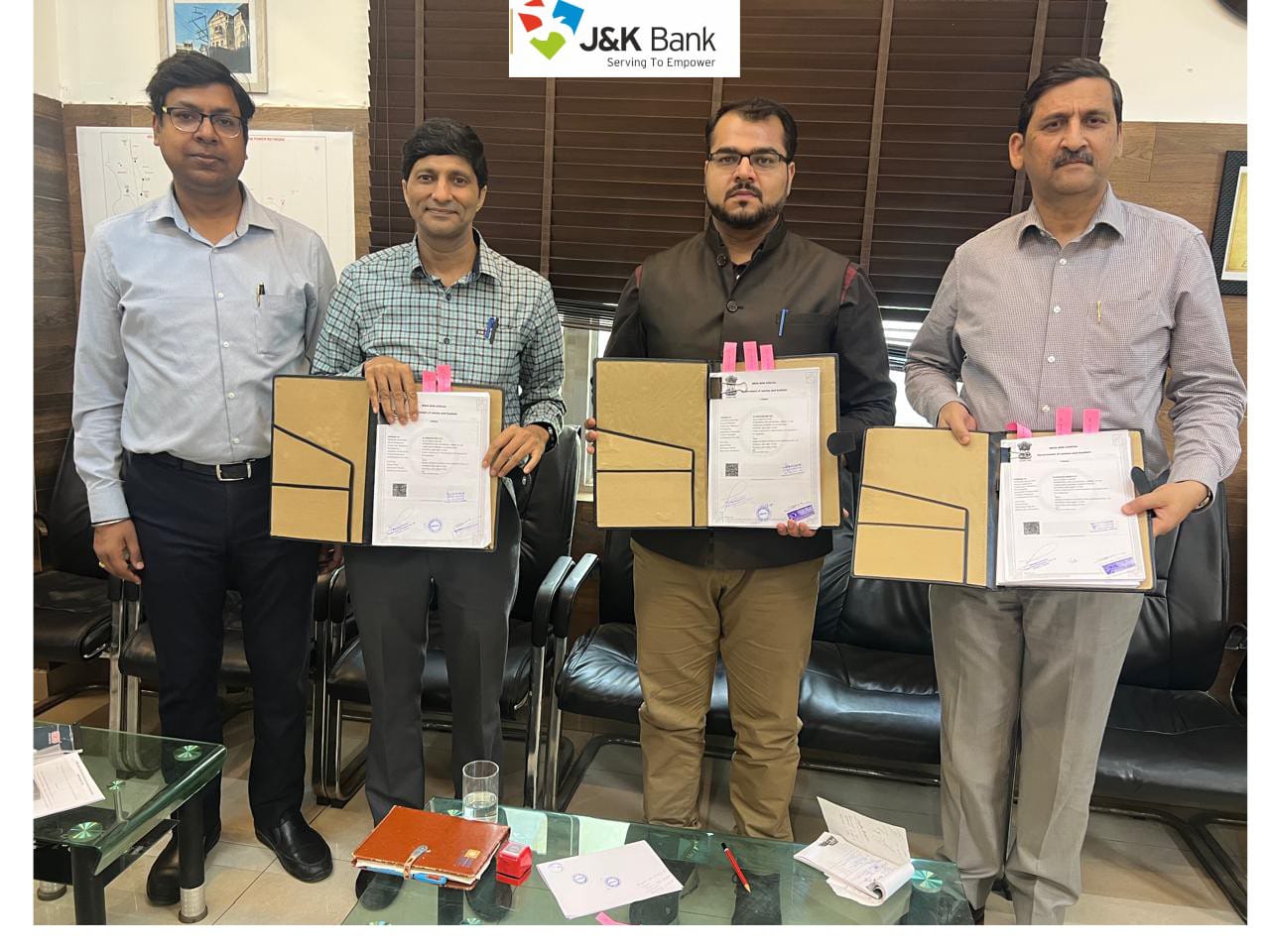 J&K Bank signs DDF agreement with JPDCL
