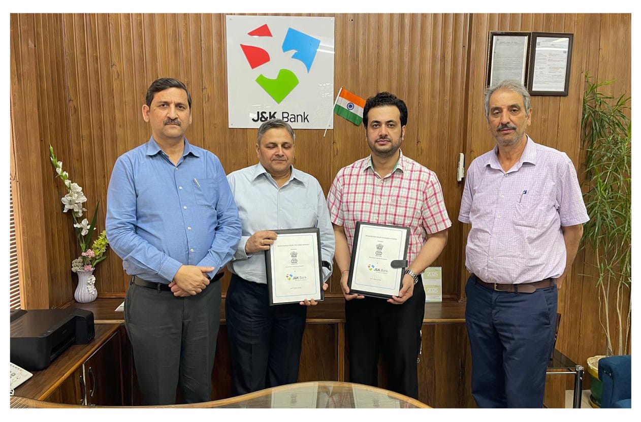 J&K Bank renews MoU with J&K Government to deliver enhanced fi…
