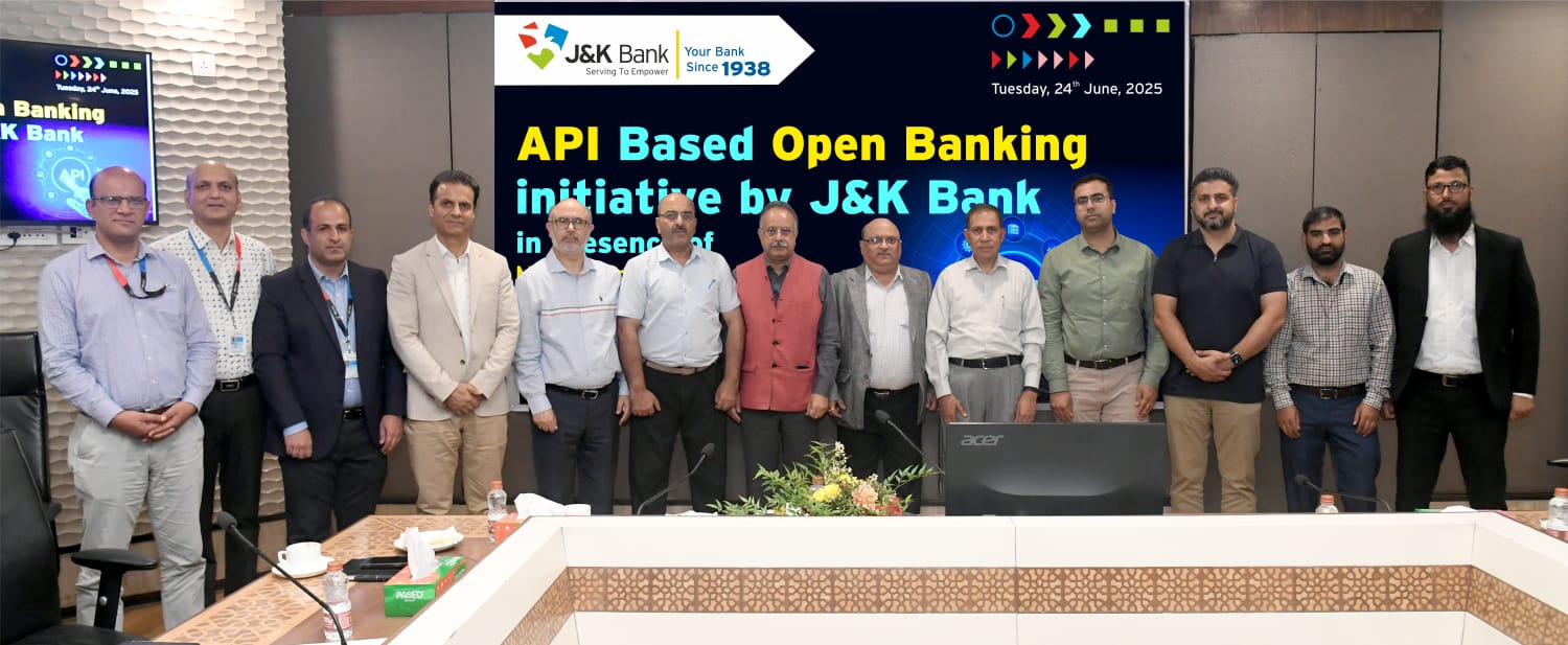 J&K Bank introduces API based Open Banking Services for corporates