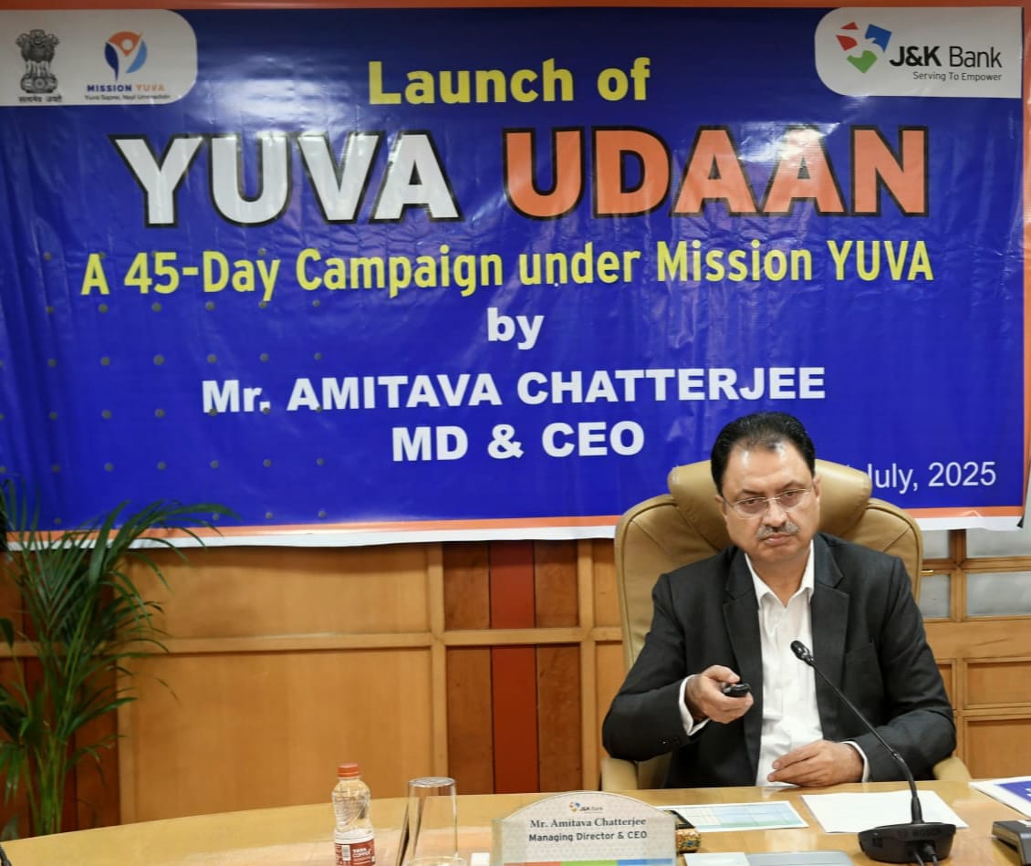 Powered by Mission YUVA, J&K Bank launches campaign ‘YUVA Udaan’