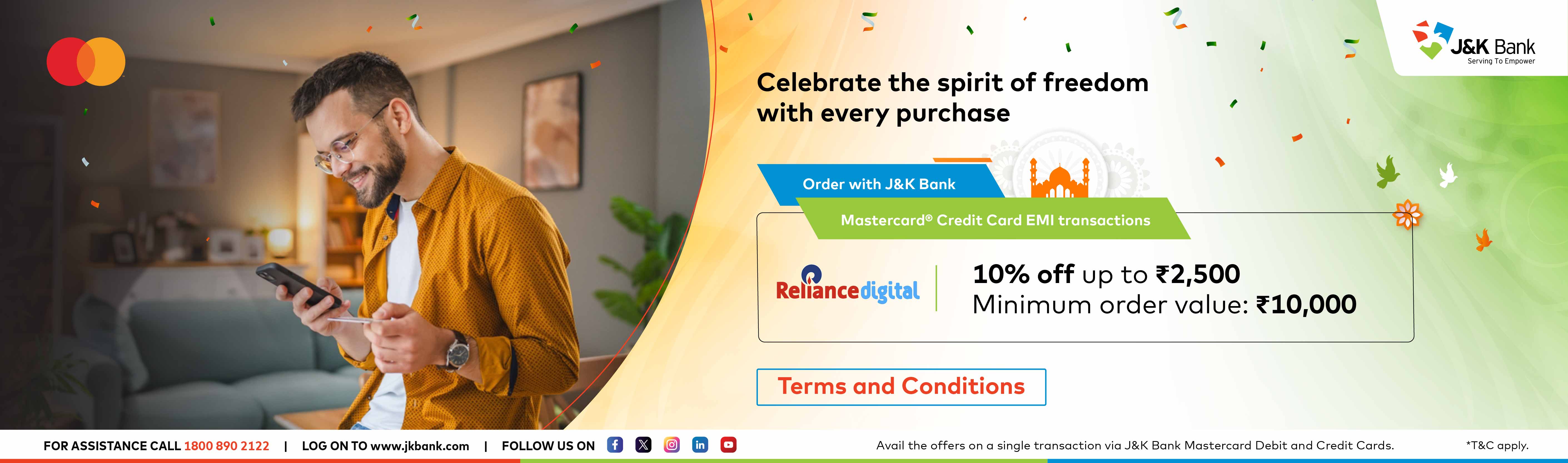 Bring home your desired electronics from reliance digital