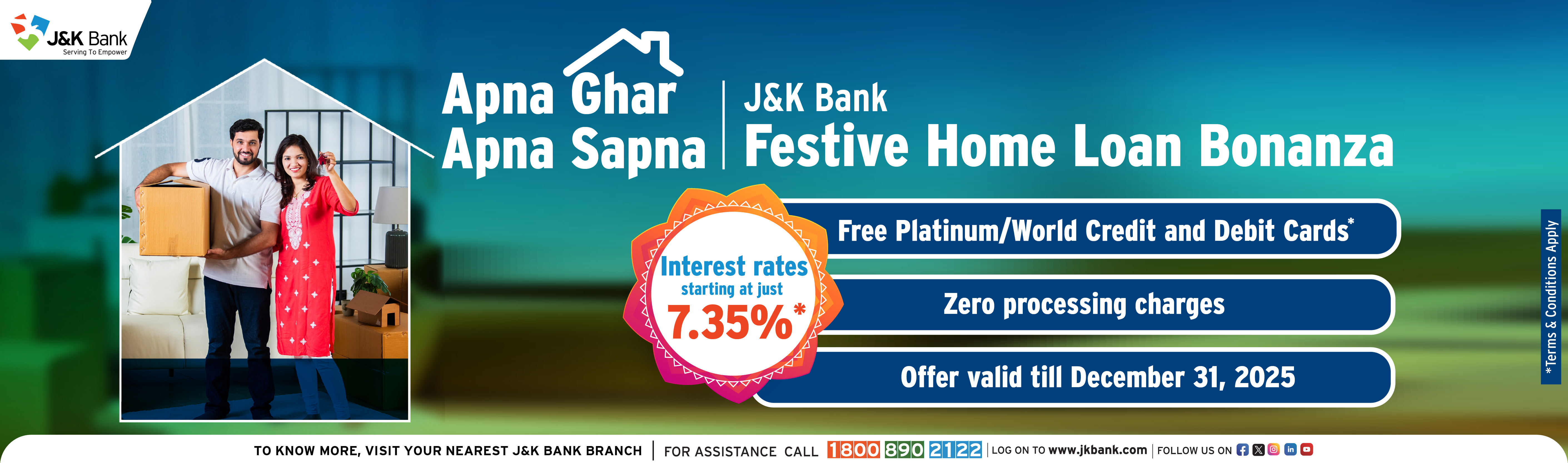 J&K Bank Festive Home Loan Bonanza
