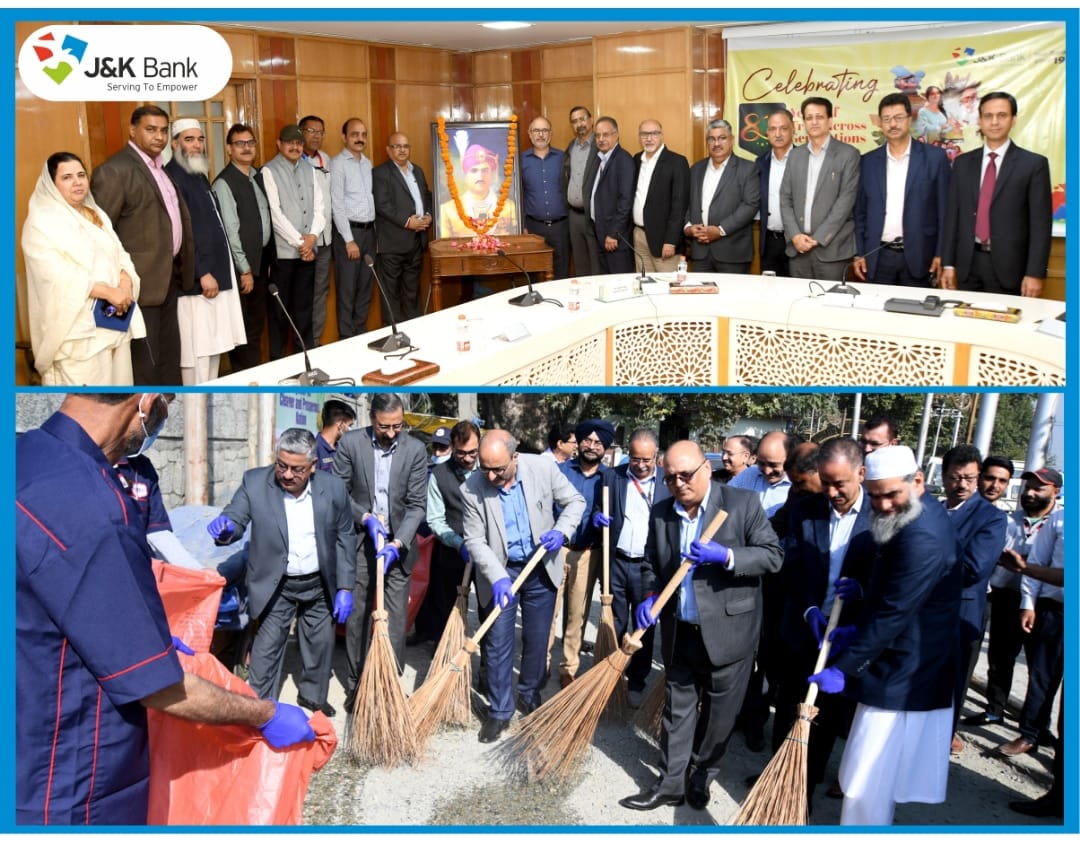 J&K Bank celebrates 88th Foundation Day with tributes to the Found…