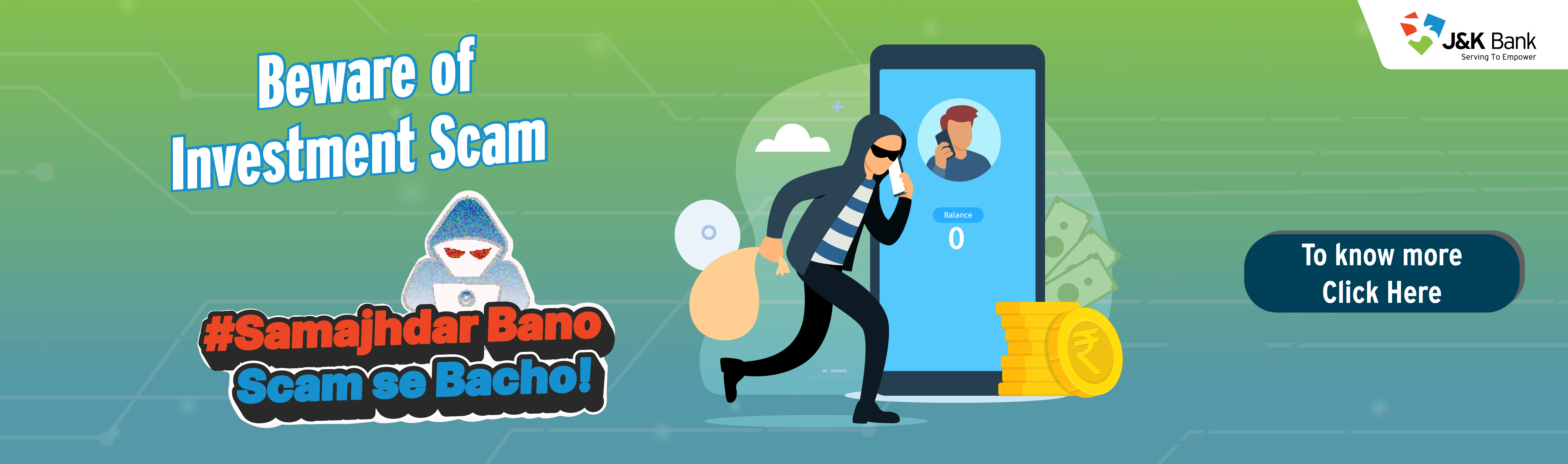 Investment Scam Web Banner