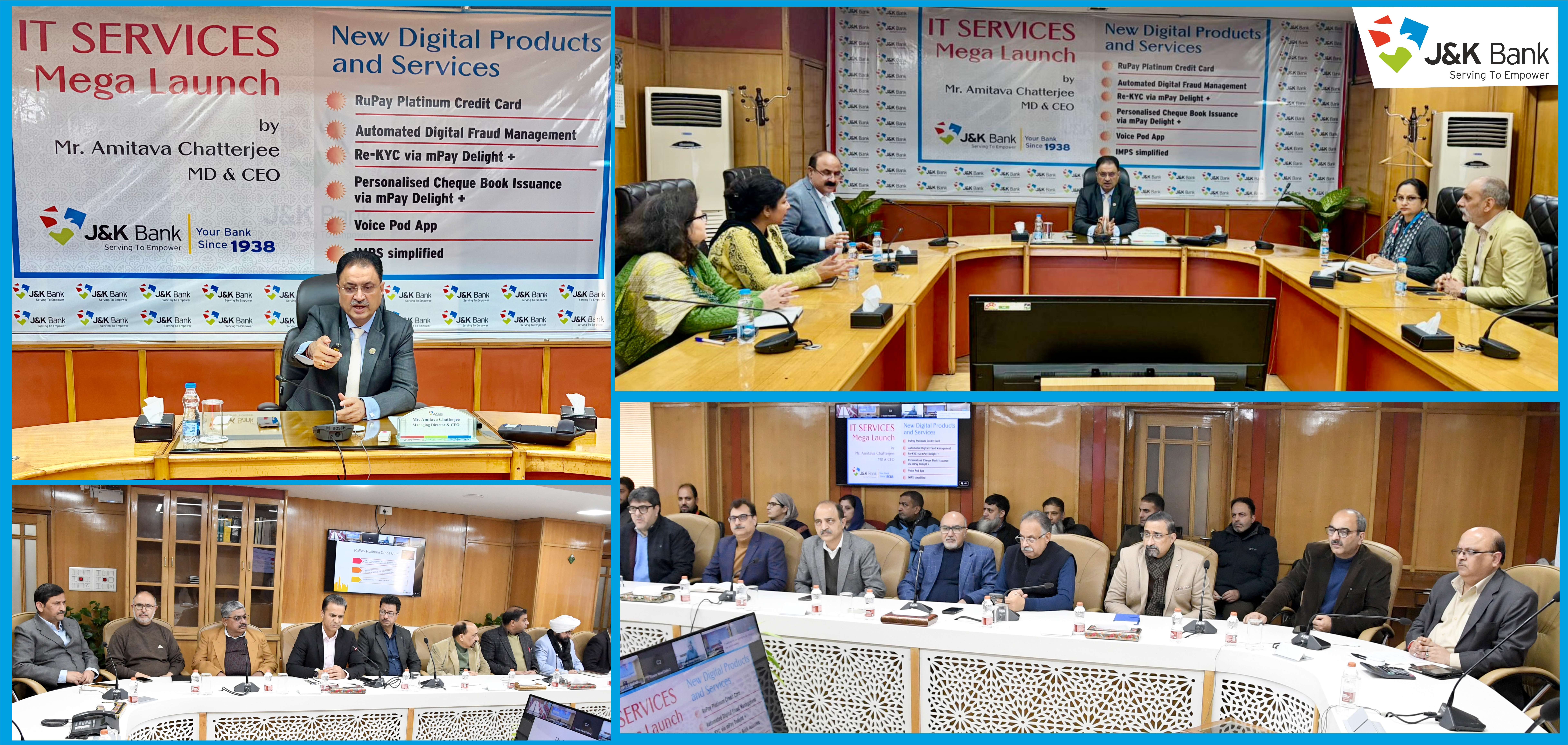 Focused on customer convenience, J&K Bank rolls out a suite of new…