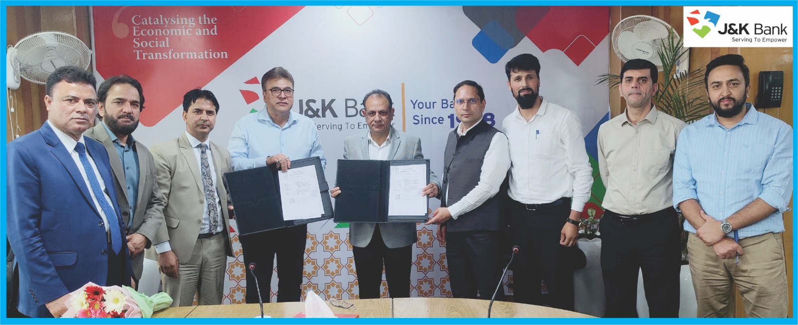 J&K Bank partners with Jamkash Vehicleades to deliver customised b… J&K Bank partners with Jamkash Vehicleades to deliver customised b…