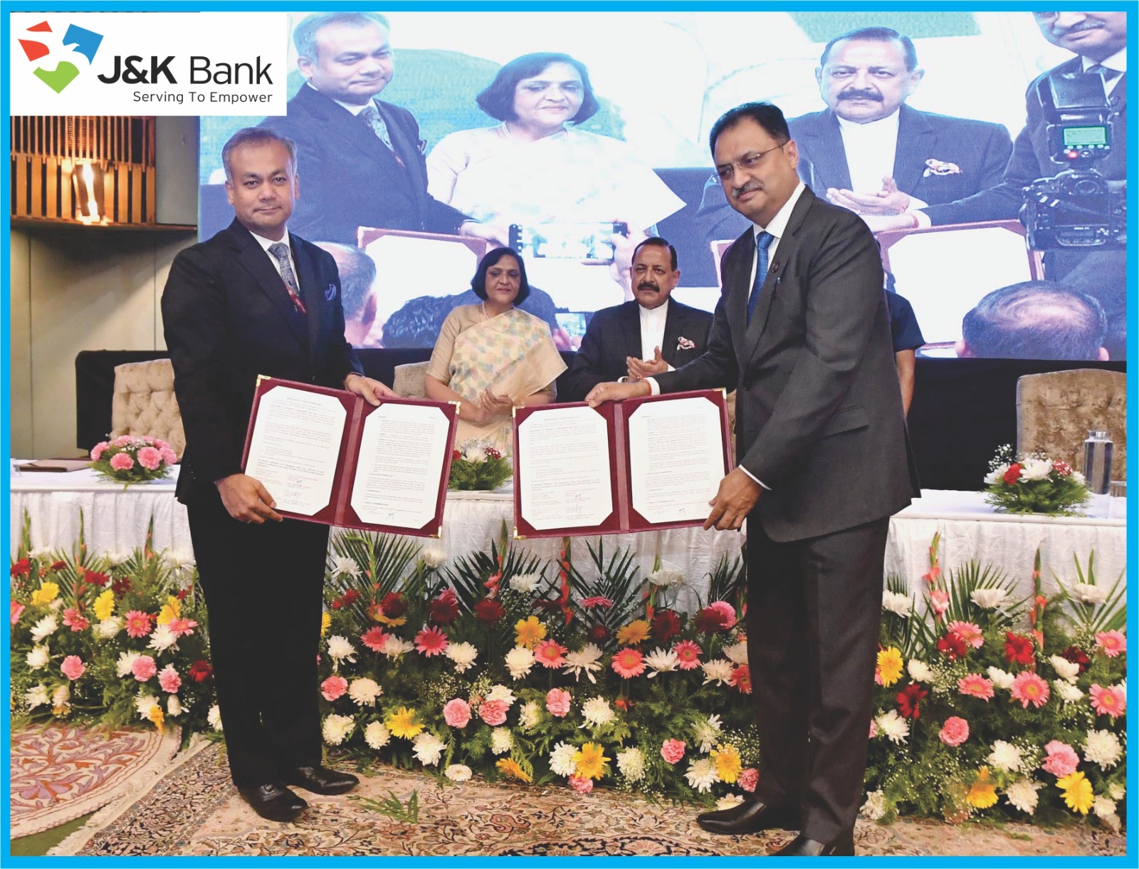 J&K Bank and DoPPW sign MoU to expand pension-related services in… J&K Bank and DoPPW sign MoU to expand pension-related services in…