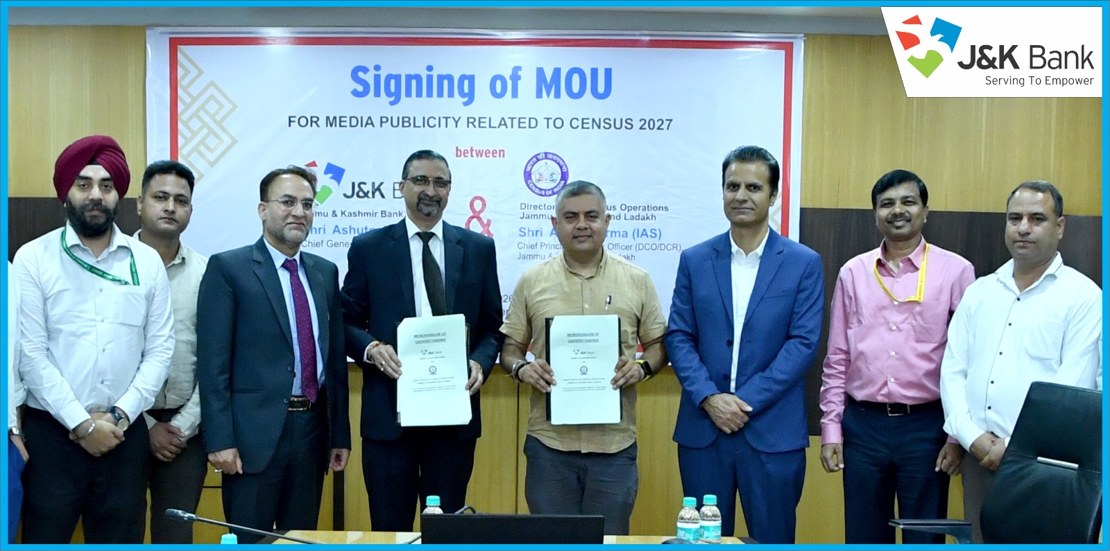 J&K Bank inks maiden strategic partnership with Directorate of Cen… J&K Bank inks maiden strategic partnership with Directorate of Cen…