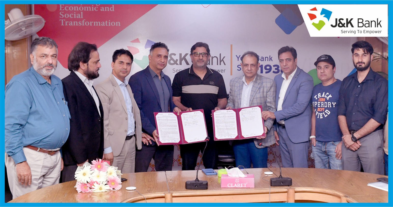 J&K Bank signs Corporate Salary Package MoU with IA MultiVentures… J&K Bank signs Corporate Salary Package MoU with IA MultiVentures…
