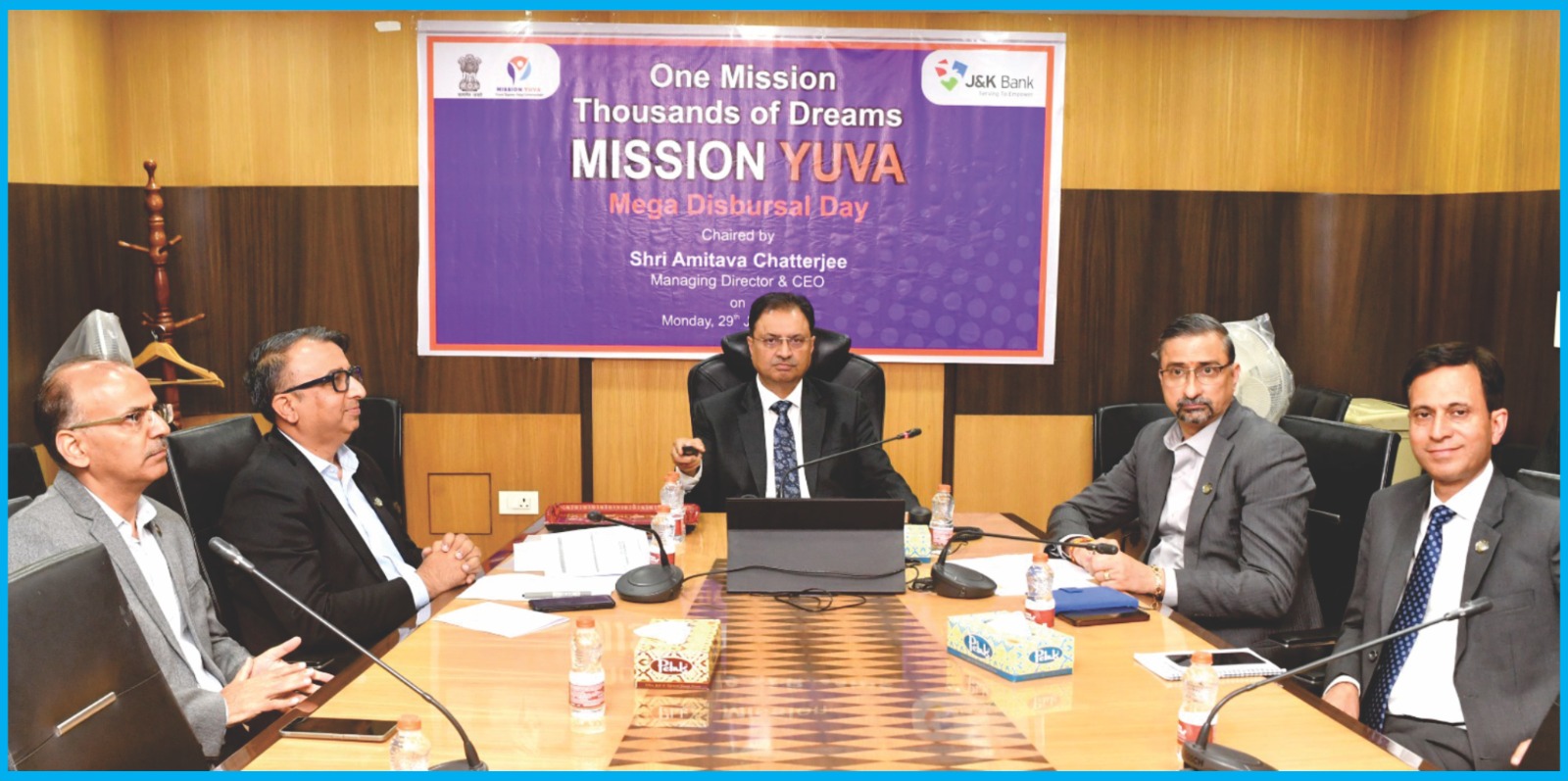J&K Bank marks one year of Mission YUVA with massive credit drive… J&K Bank marks one year of Mission YUVA with massive credit drive…